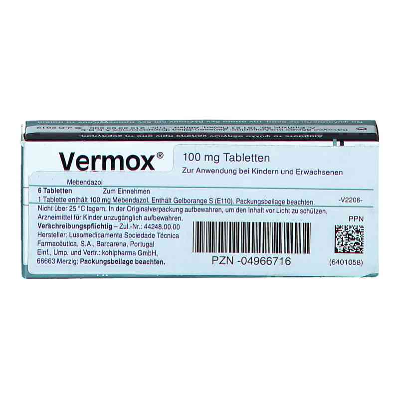 Kauf vermox generische