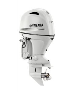 Yamaha F115 LB2 in Weiß Neumotor inkl. Riggingkit B, Propeller & 5 Jahre Garantie