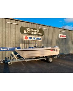 Angelboot Sandström 495 Sportfish S + 40PS + 1.300kg Trailer Neu
