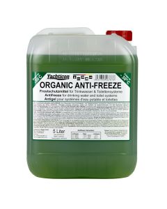 Yachticon Organic Anti-Freeze Frostschutzmittel für Trinkwasser- und Toilettensysteme 5 Liter