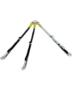 Erreti Heissgesschirr für Jollen mit 3 Karabinerhaken max. 400kg