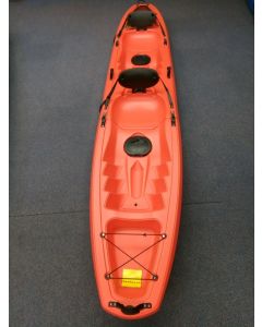 Modulares Kajak Falcon Tandem Point 65 LAGERBOOT Neu Rot