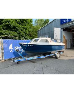 Crescent Hanö inkl. Yamaha F60FETL und Wick 1300kg Trailer Gebrauchtboot