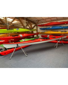 Kajak 1er Prijon Barracuda RS GFK inkl. Decksverstärkung in rot Ausstellungsboot Neu