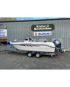 Sandström Z-63 Expedition inkl. Yamaha F100FETL-EFI Vorführboot