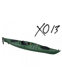 Kajak Point 65 XO13 GTE Tourenkajak mit Steueranlage und Skeg Neu Moss-Green