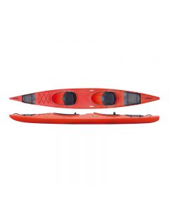 Kajak 2er Prijon CustomLine 520 EVO in Rot Ausstellungsboot Neu