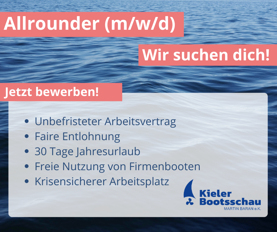 Allrounder (m/w/d) im Wassersport