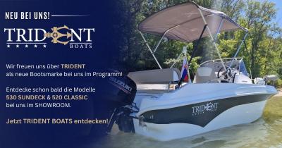 TRIDENT BOATS jetzt bei uns