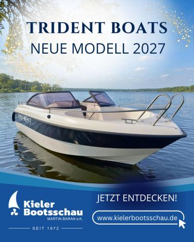TRIDENT BOATS präsentiert neue Modelle 2027