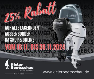 BLACK WEEKS – jetzt heißt es: Vollgas voraus!