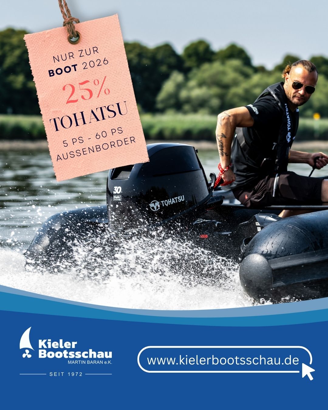 AUCH SUZUKI und TOHATSU Aussenborder zum AKTIONS-PREIS!